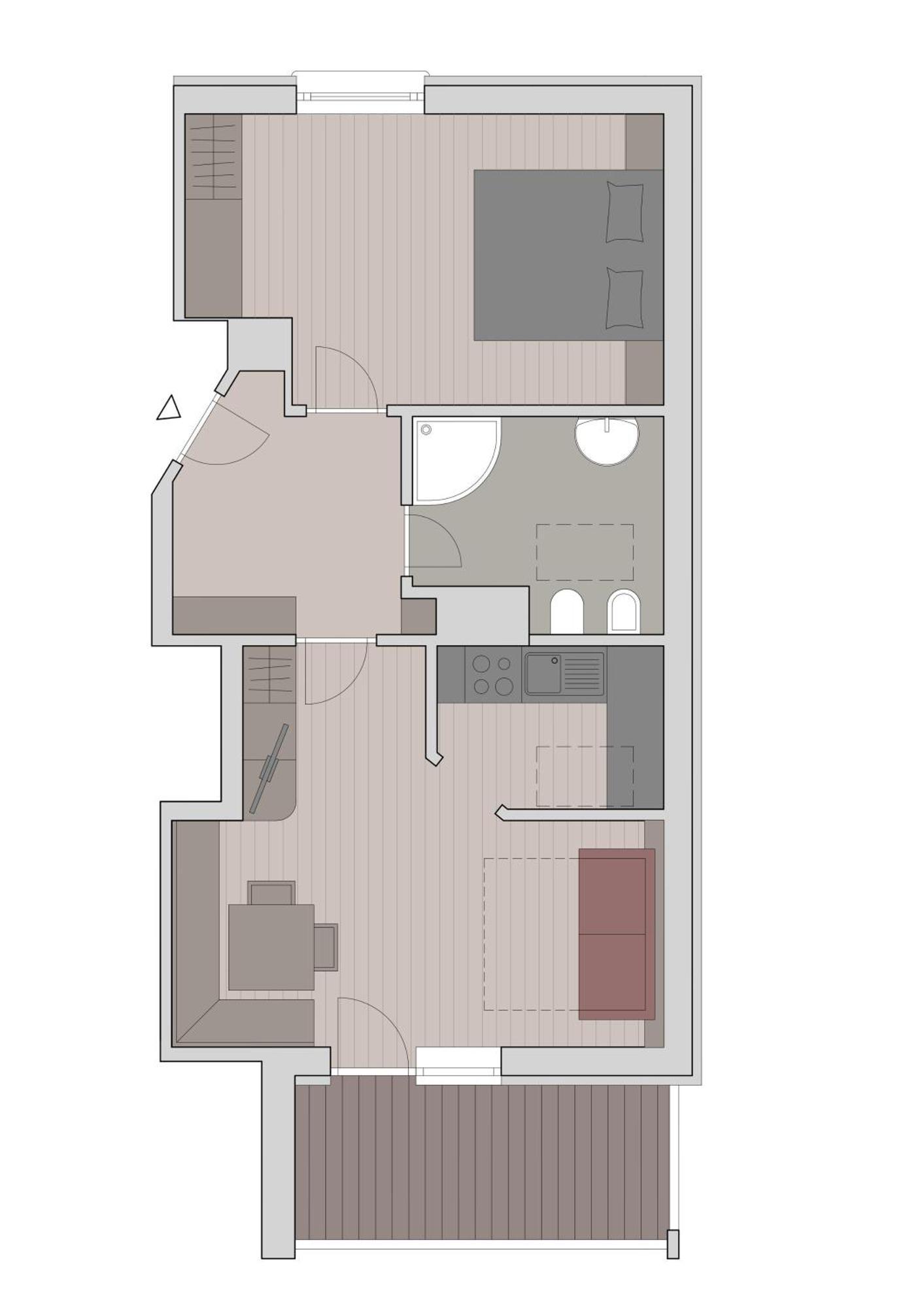 Residence Tombla Ортизеи Номер фото